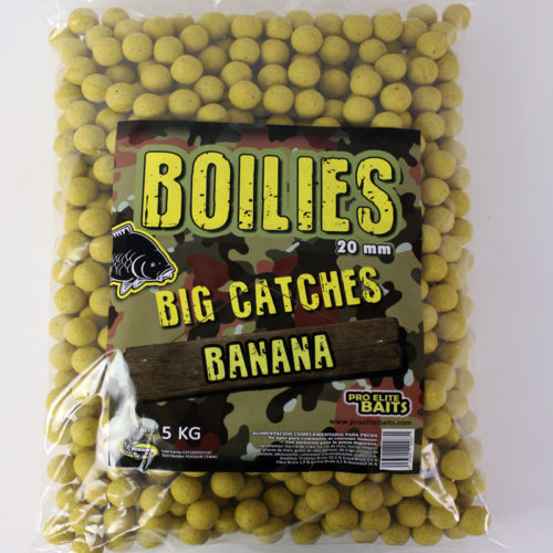 Boilies 5kg Banana Poisson Fenag 20 mm ECO