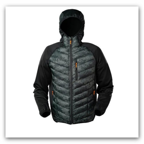 Chaqueta Chiruca Arcadia negro camuflaje