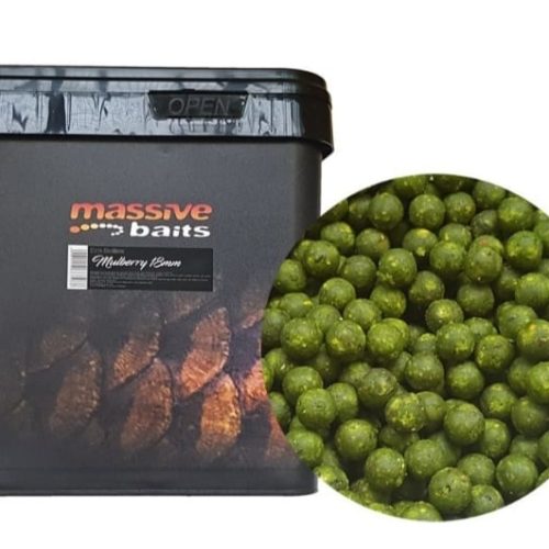 Eco boilies 3KG 18MM - GREEN MULBERRY.