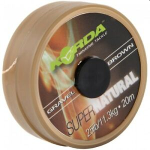 Korda Super Natural Gravel Brown 25lb (20 m)