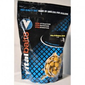 VITALBAITS Boilies Piña N-Butyric Acid en 18mm 1KG.