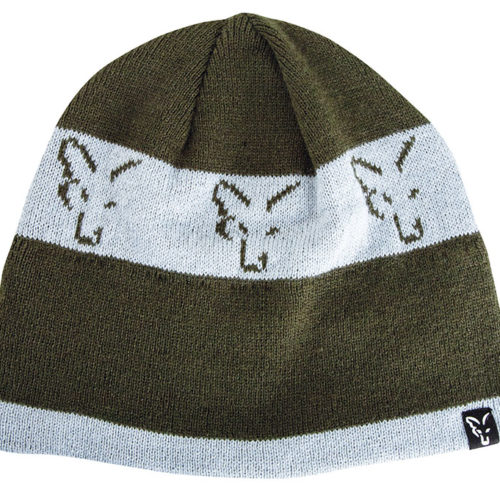 Fox Green/Silver Beanie