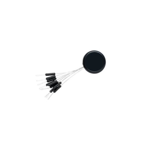 Dam stick rubber stopper negro (9ud)