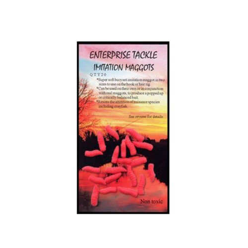 ENTERPRISE TACKLE IMITATION MAGGOTS ROJO