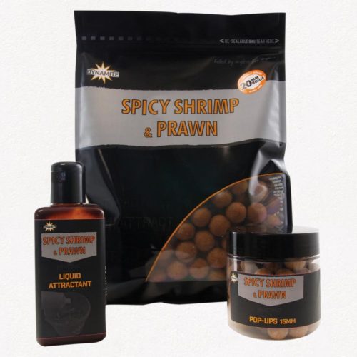 Dynamite SPICY SHRIMP & PRAWN Boilies 20MM