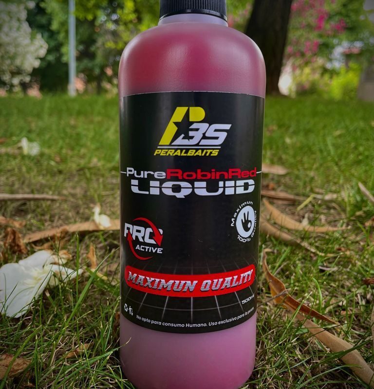 Líquido potenciador Peralbaits Robin Red