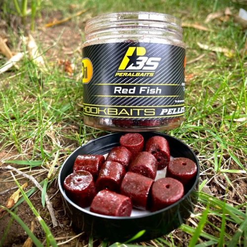 Hook Baits Pellets Peralbaits Red Fish