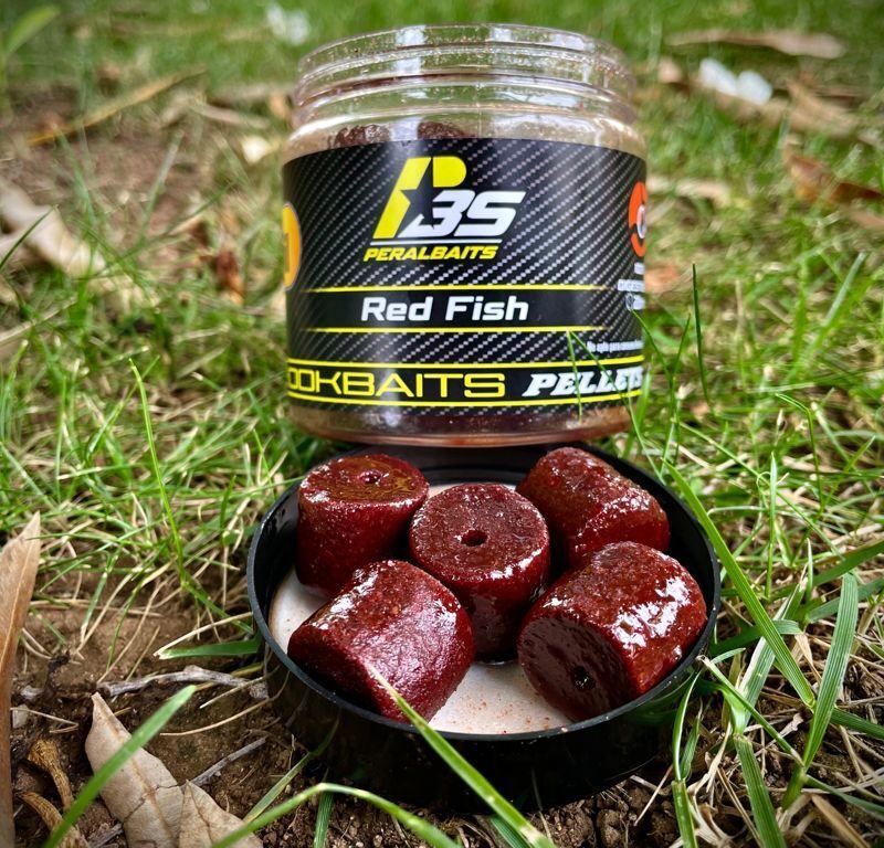 Hook Baits Pellets Peralbaits Red Fish