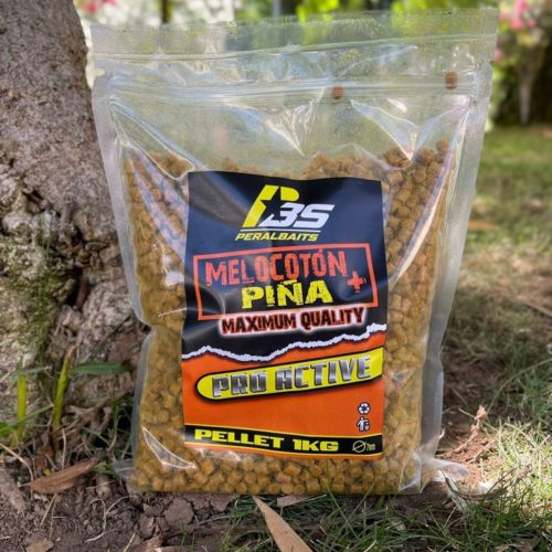 Micro Pellets Melocotón Piña Peralbaits