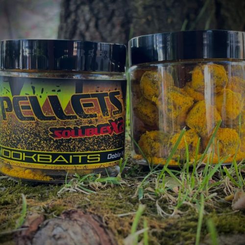 Pellets Peralbaits SolublesX2 14mm Doble M (MELON MIEL)