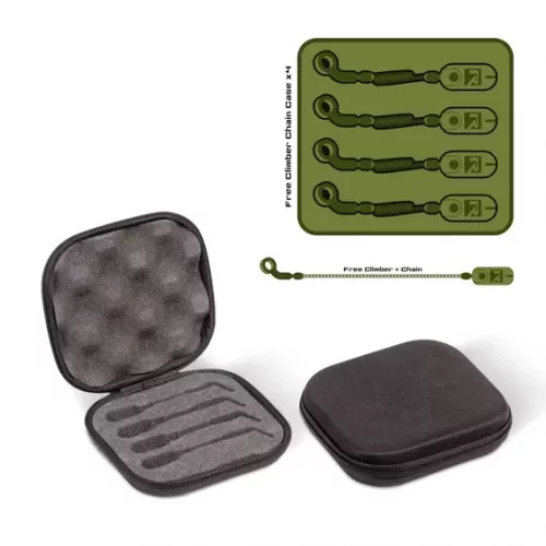 Estuche Para Pendulos Radical Free Climber Chain Case X4