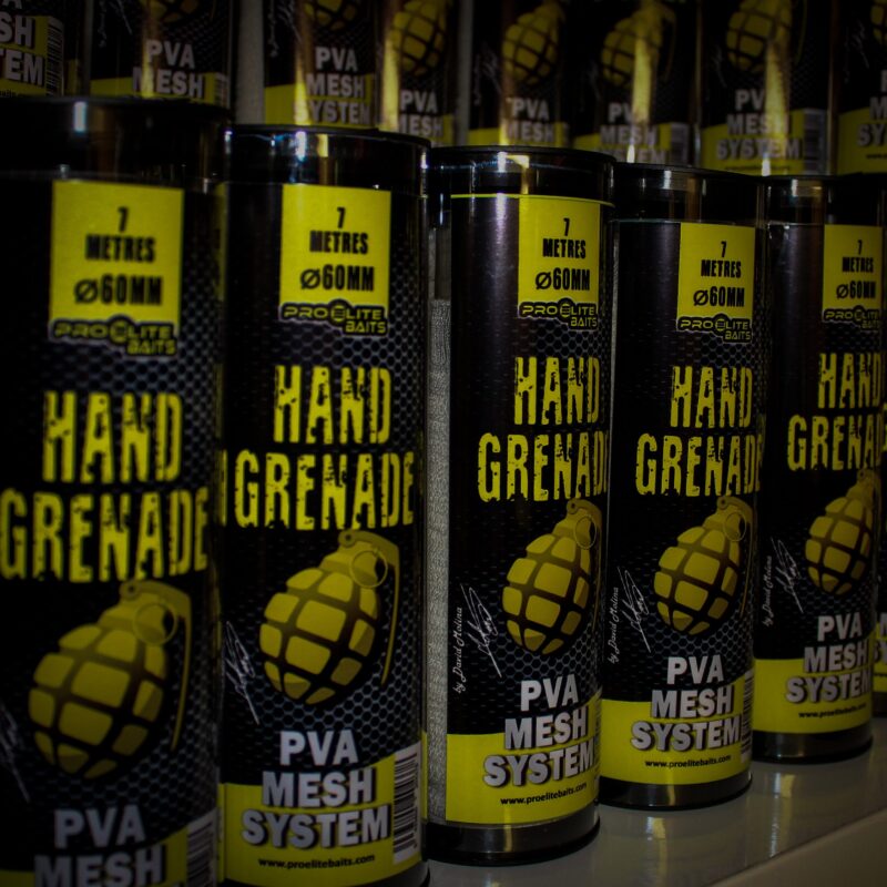Tubo de Malla PVA 60 mm PVA HAND GRENADE – PRO ELITE BAITS
