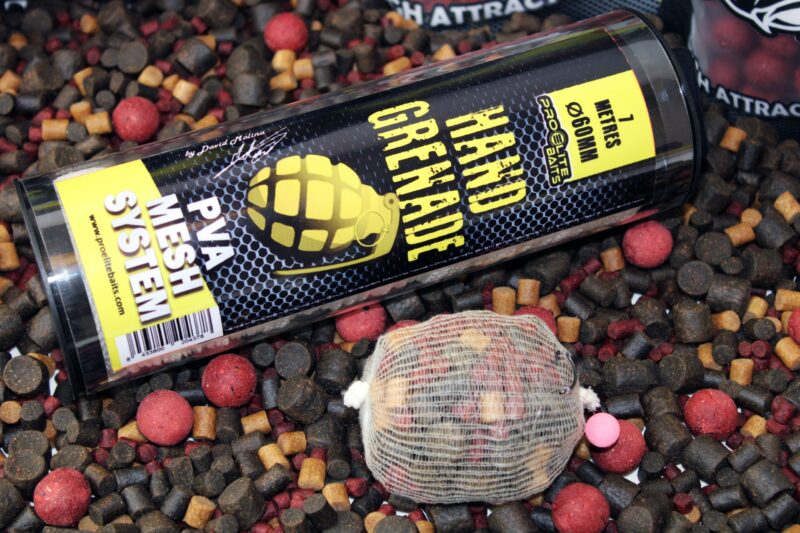 Tubo de Malla PVA 60 mm PVA HAND GRENADE – PRO ELITE BAITS