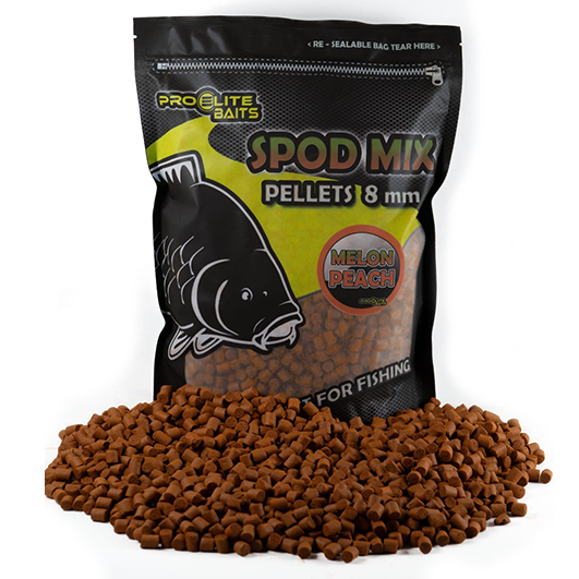 Melon & Peach Spod Mix 8mm Pellets 1800gr