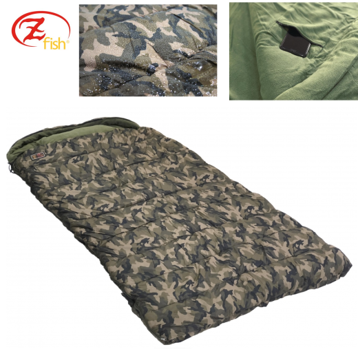 Saco De Dormir Zfish Hoogan Camo 5 Estaciones