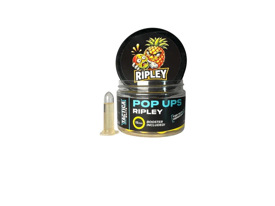 Pop ups Tactica Baits Ripley Amarillo Fluor 15 mm